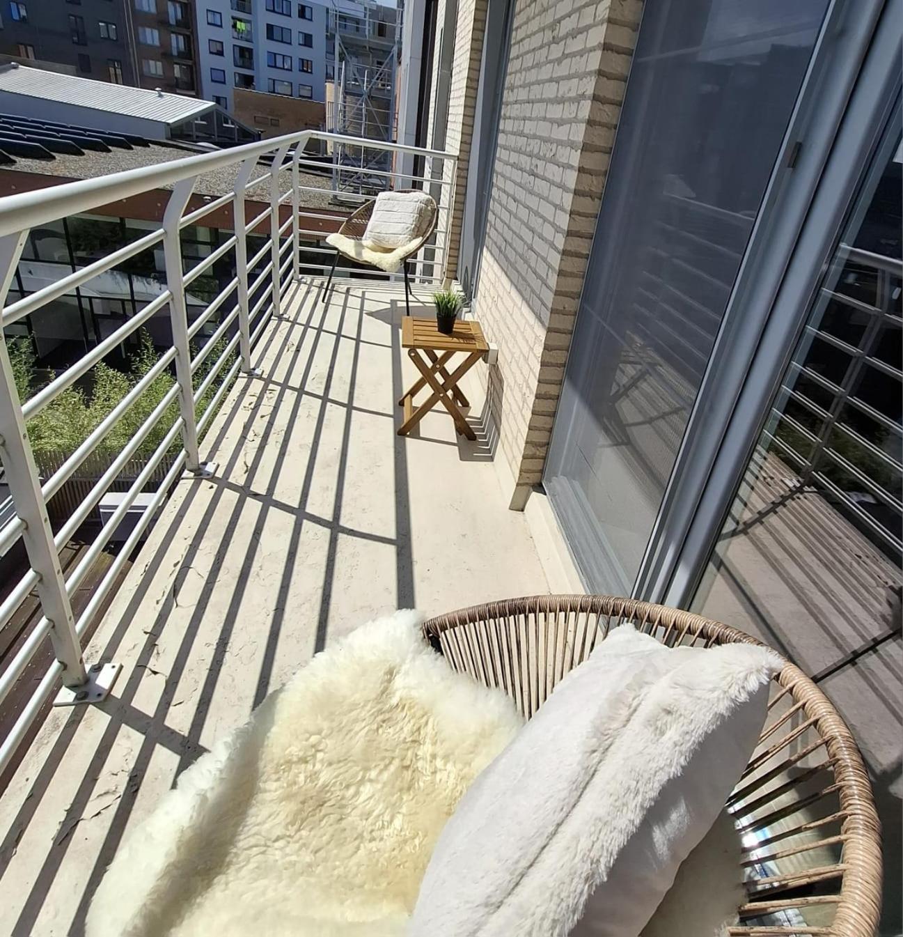 Luxueus, Ruim Appartement Op 350M Van Het Strand Ostenda Esterno foto