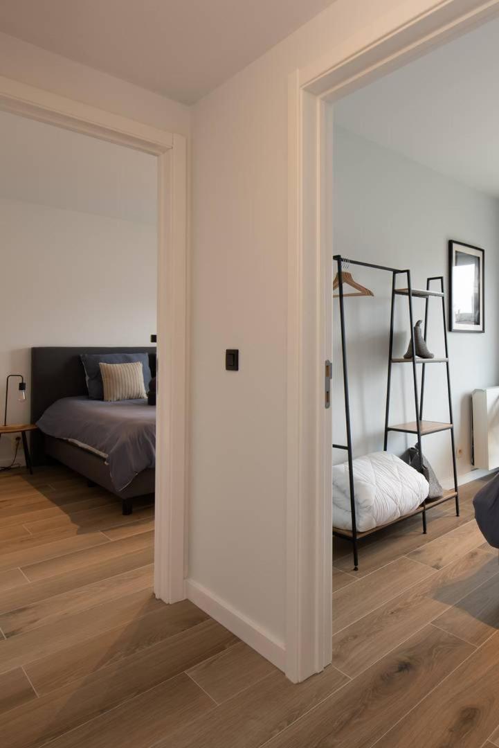 Luxueus, Ruim Appartement Op 350M Van Het Strand Ostenda Esterno foto