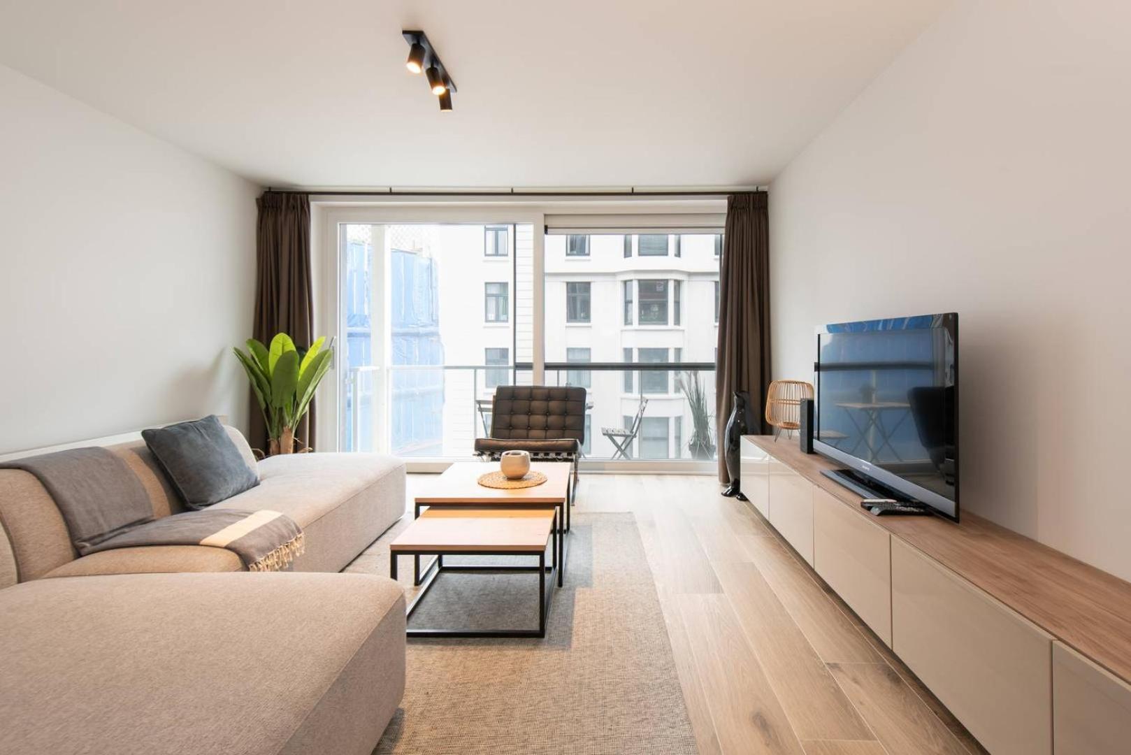 Luxueus, Ruim Appartement Op 350M Van Het Strand Ostenda Esterno foto